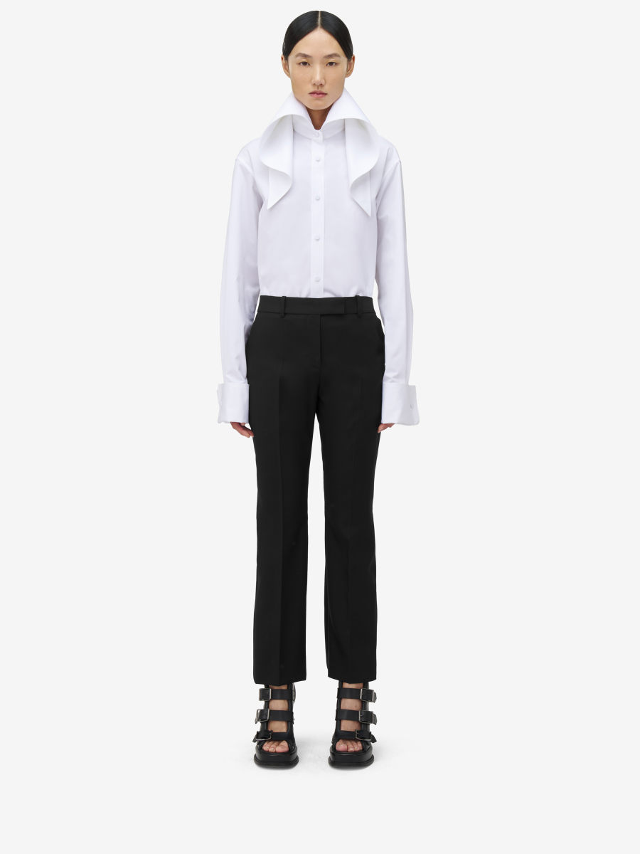ALEXANDER MCQUEEN - Kickback Trousers - Item 824692QJADK4100